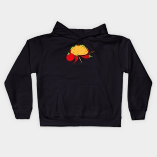 Hot and Spicy Tacos Kids Hoodie